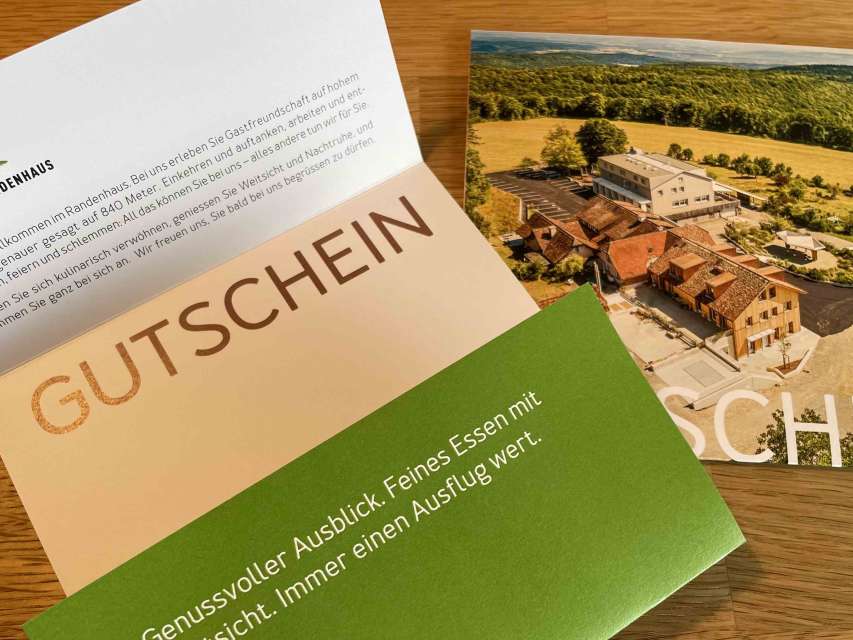 Gutschein vom Randenhaus
